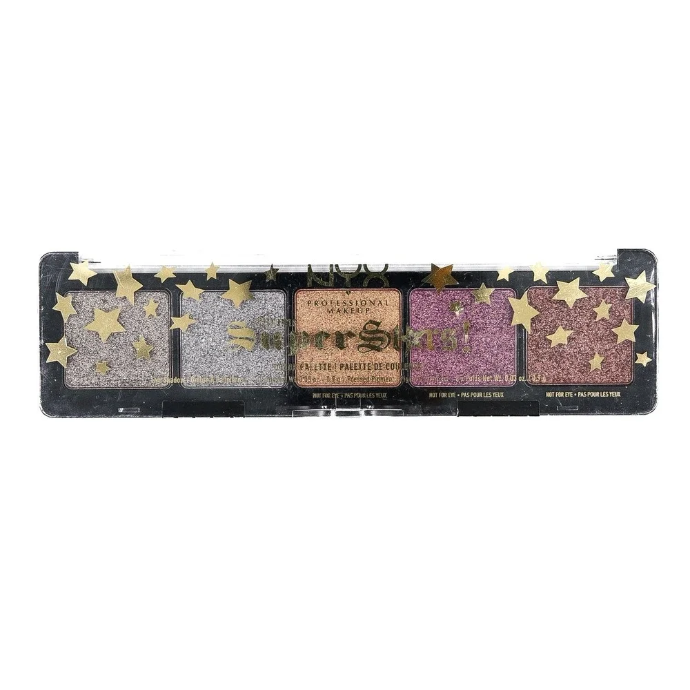 NYX - Gimme Super Stars! Pressed Pigment Palette - Kissin' My Stars